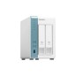QNAP TS-233 NAS lagringsserver Tower ARM Cortex-A55 2 GB 0 TB QNAP QTS Hvid QNAP TS-233 NAS lagringsserver Tower ARM Cortex-A55 2 GB 0 TB QNAP QTS Hvid